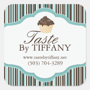 Decorative Bakery Stickers