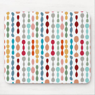 Decorative Barbells Mouse Pad