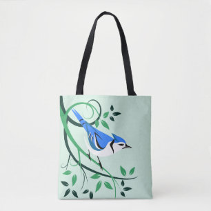 Decorative Blue Jay Bags