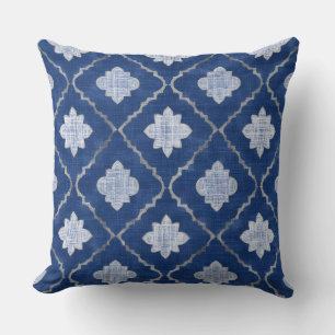 Decorative Blue Pillow