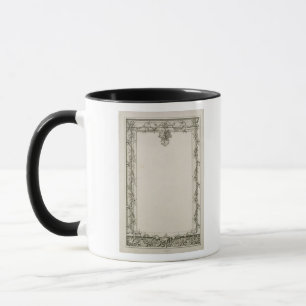 Decorative border, 1809 mug