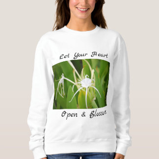 Decorative Botanical Floral Sweatshirt