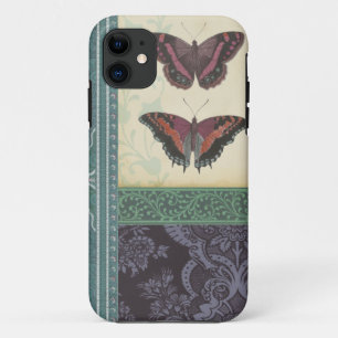 Decorative Butterfly Brocade by Vision Studio Case-Mate iPhone Case