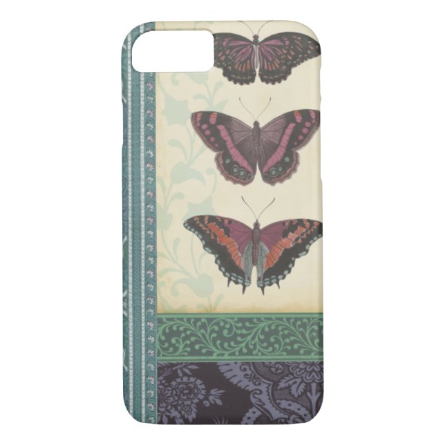 Decorative Butterfly Brocade by Vision Studio Case-Mate iPhone Case (Back)