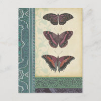 Decorative Butterfly Brocade by Vision Studio