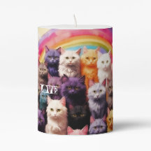 Decorative Candle Gift for Cat Lovers