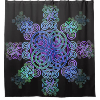 Decorative Celtic design. Shower Curtain