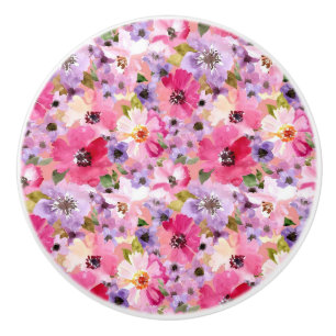 Decorative ceramic knobs