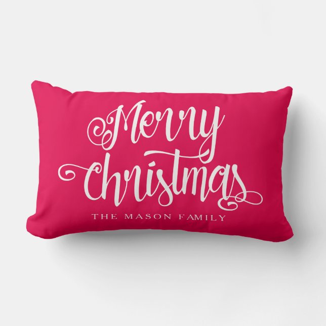 Decorative Christmas Pillow (Front)