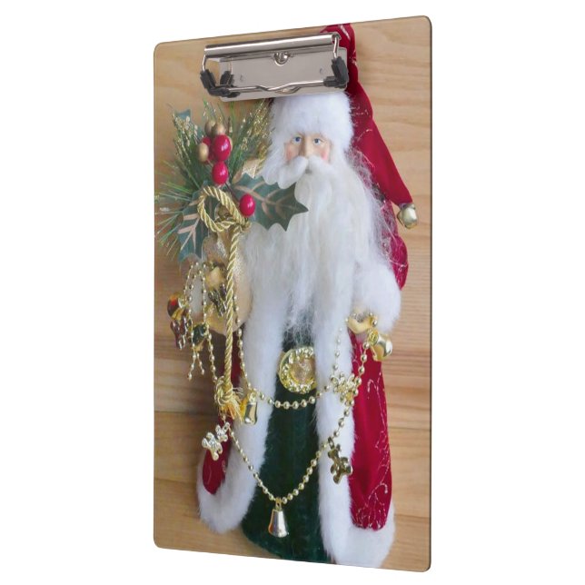 DECORATIVE CHRISTMAS SANTA CLIPBOARD (Left)