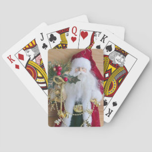 DECORATIVE CHRISTMAS SANTA PLAYING CARDS