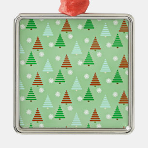 Decorative Christmas tree pattern Metal Tree Decoration