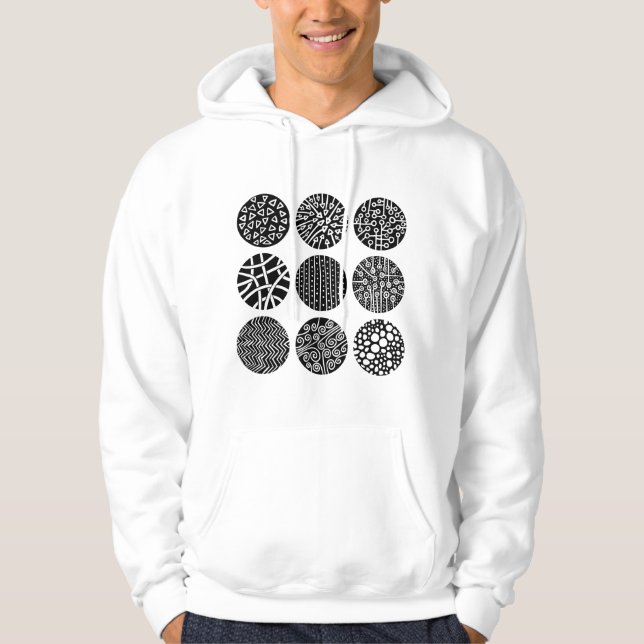 Decorative Circles Hoodie (Front)