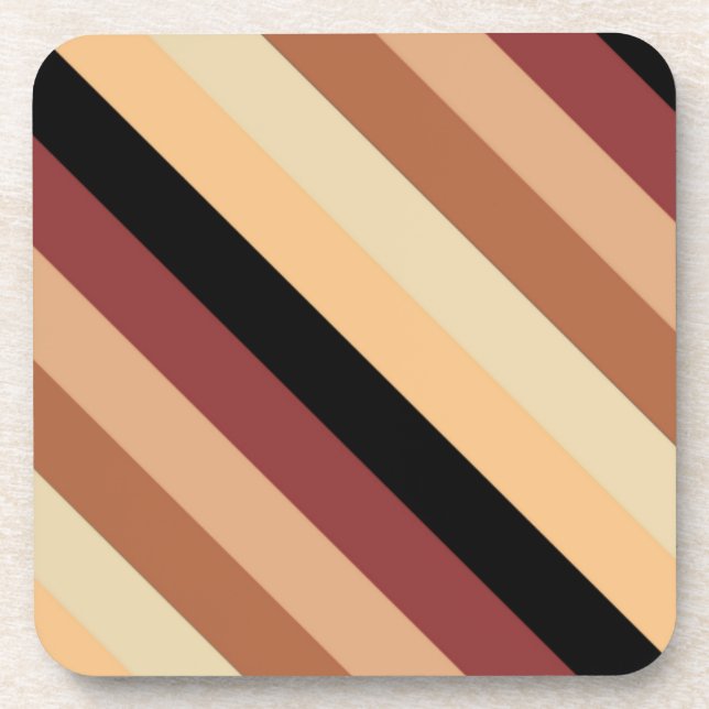 Decorative Coffee Cork Coaster (Front)