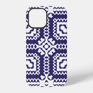 Decorative color ceramic azulejo tiles. Vintage se iPhone 12 Case