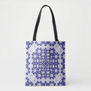 Decorative colour ceramic azulejo tiles. Minimal d Tote Bag