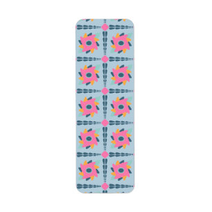 Decorative colourful tile