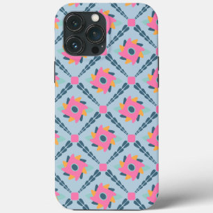 Decorative colourful tile iPhone 13 pro max case
