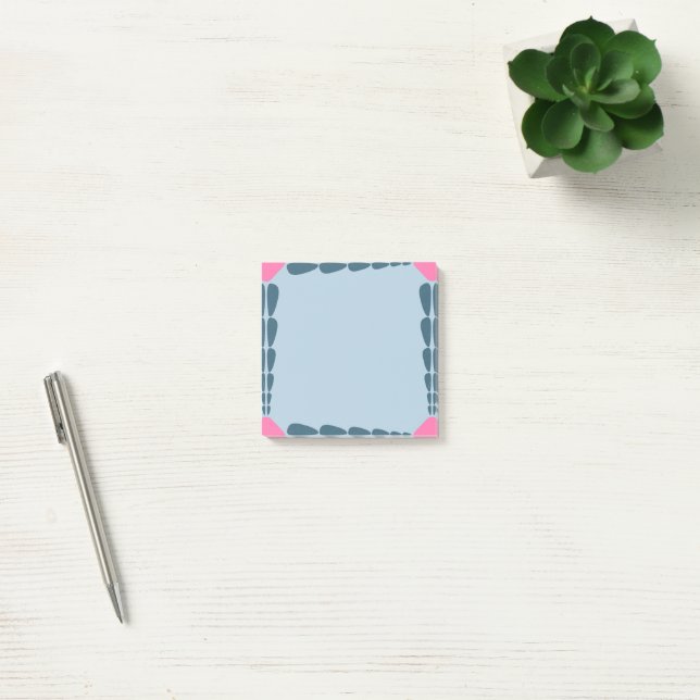 Decorative colourful tile post-it notes (Office)