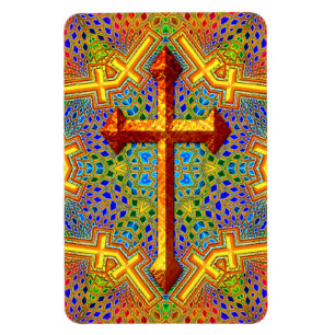 Decorative Cross Flexible Magnet