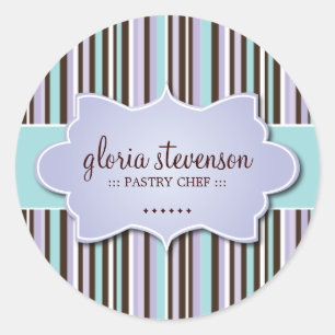 Decorative Cupcake Jar Stickers
