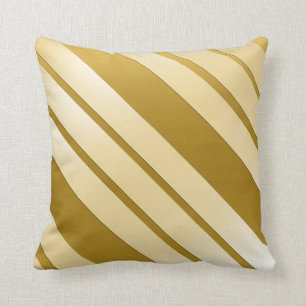 Decorative cushion GOLD decoration “Oblique Line