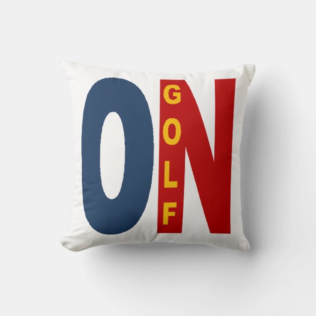 Decorative cushion ONTARIO GOLF (Front)