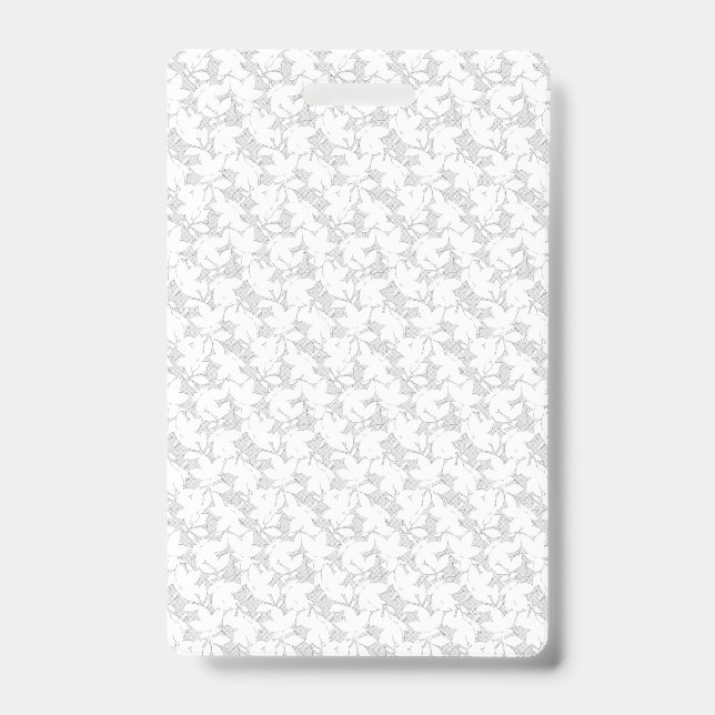 decorative Design Nineteen ID Badge (Front)