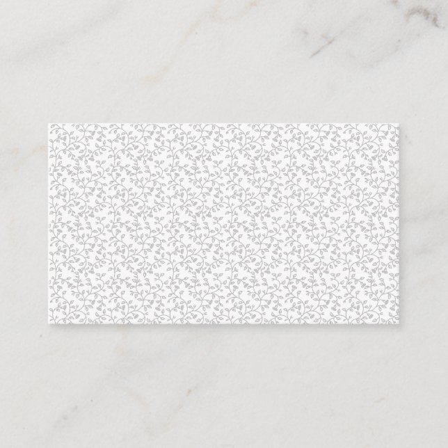 decorative Design Thirty Seven Appointment Card (Front)