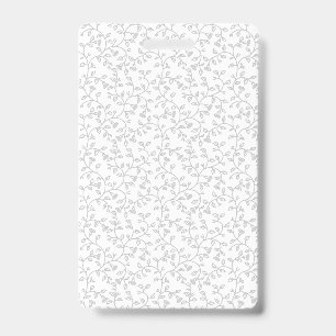decorative Design Thirty Seven ID Badge