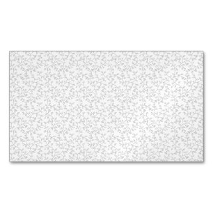 decorative Design Thirty Seven Magnetic Business Card