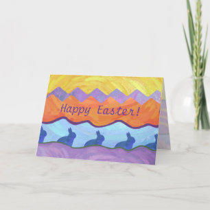 Decorative Easter Bunny Card