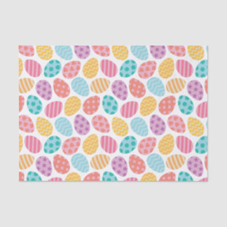 Decorative Easter Eggs Pattern Tissue Paper