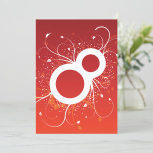 Decorative Eight Invitations