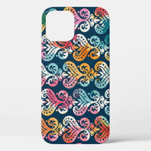 Decorative elements, versatile pattern design. iPhone 12 case