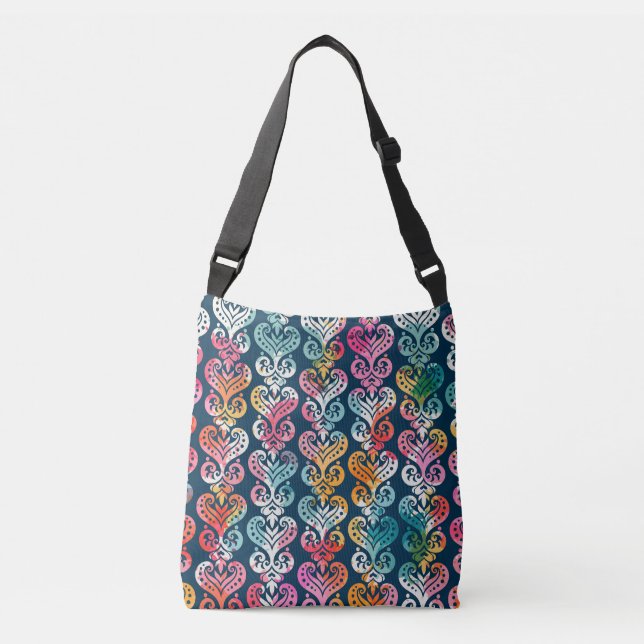 Decorative elements, versatile pattern design. crossbody bag (Front)