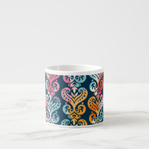 Decorative elements, versatile pattern design. espresso cup