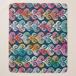 Decorative elements, versatile pattern design. sherpa blanket