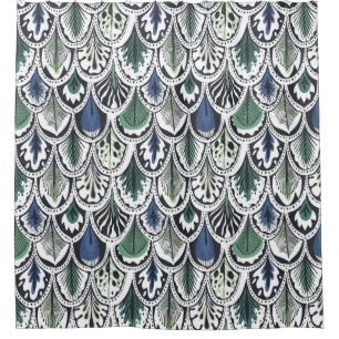 Decorative Feathers Shower Curtain