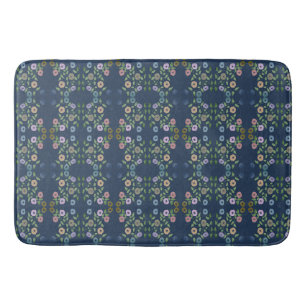 Decorative Floor Mat In Blue