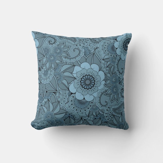 Decorative Floral Cushion (Front)