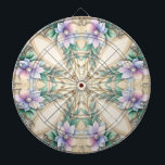 Decorative Floral Dartboard<br><div class="desc">Beautiful Decorative Floral Dartboard</div>