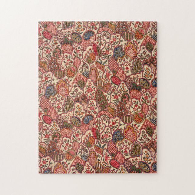 Decorative Floral Pattern Jigsaw Puzzle (Vertical)