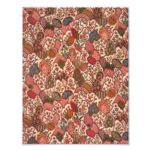Decorative Floral Pattern Photo Print