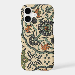 Decorative Floral Persian Tile Design