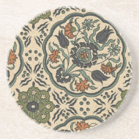 Decorative Floral Persian Tile Design
