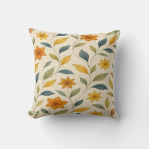 Decorative Floral Pillow