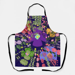 Decorative Florals Apron