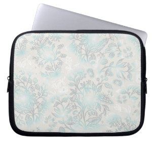 Decorative flowers 14 laptop sleeve