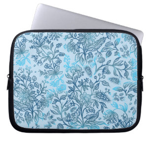 Decorative flowers 15 laptop sleeve